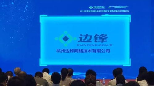边锋网络入选2019中国互联网企业百强 浙数文化网络经营再创佳绩